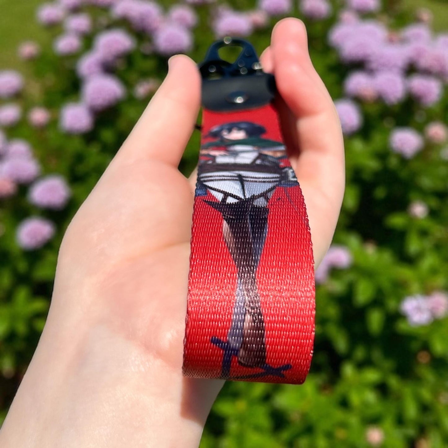 Courageous Warrior Keychain Strap