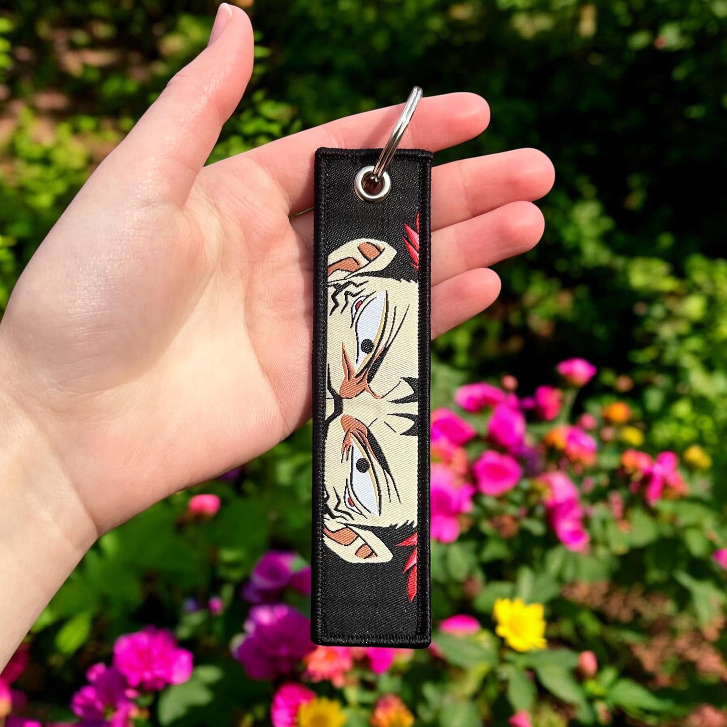 Cursed Vessel Embroidered Keychain