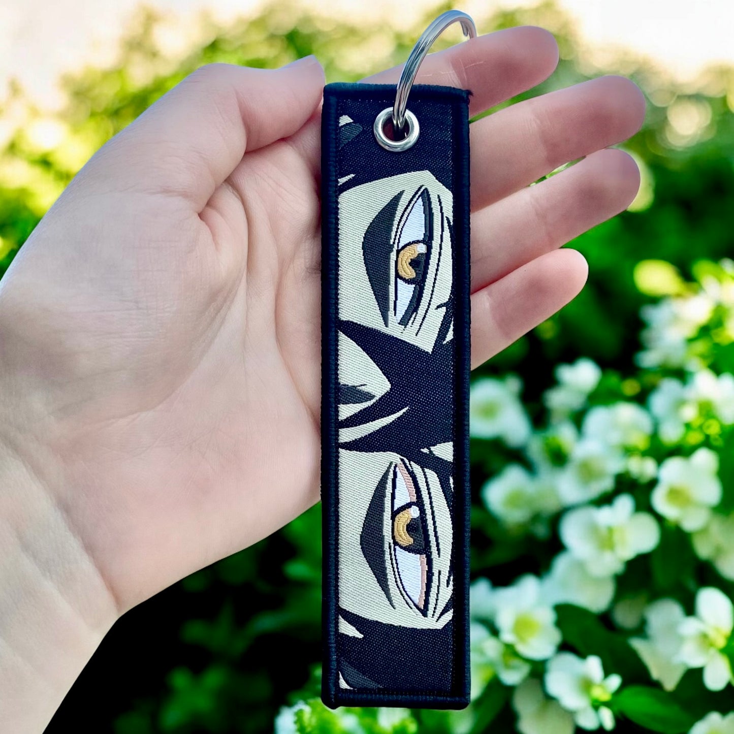 Wings of Ambition Embroidered Keychain