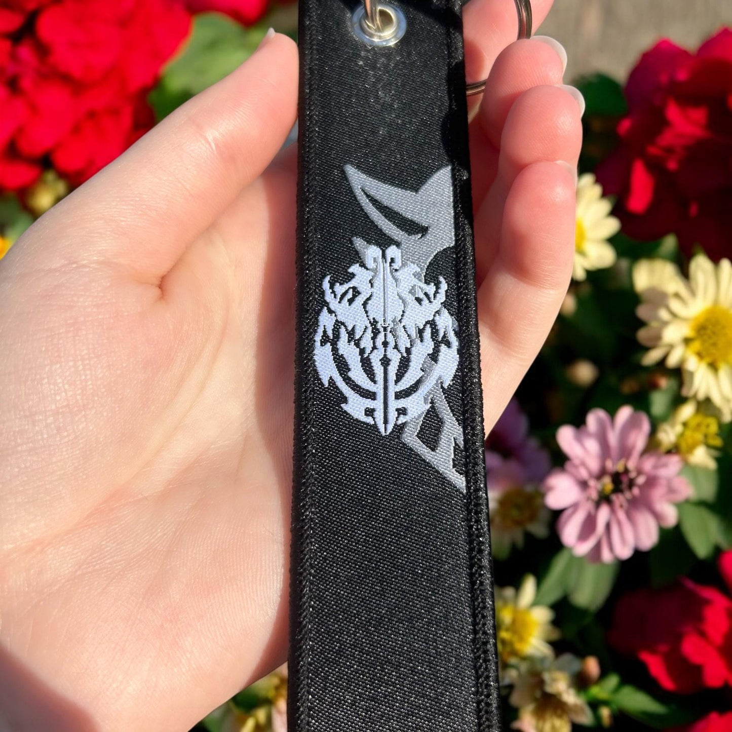 Undead Sorcerer Embroidered Keychain