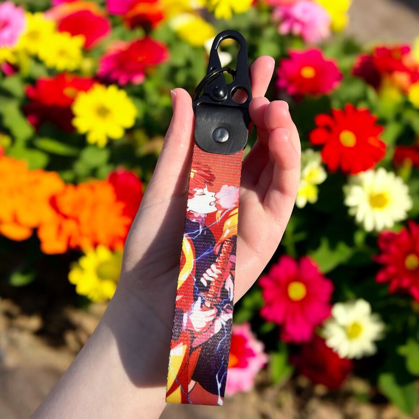 Bolt of Courage Keychain Strap