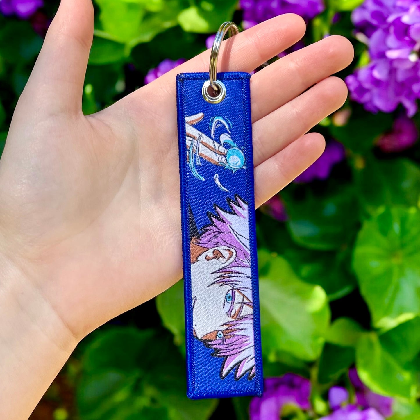 Infinity Sorcerer Embroidered Keychain