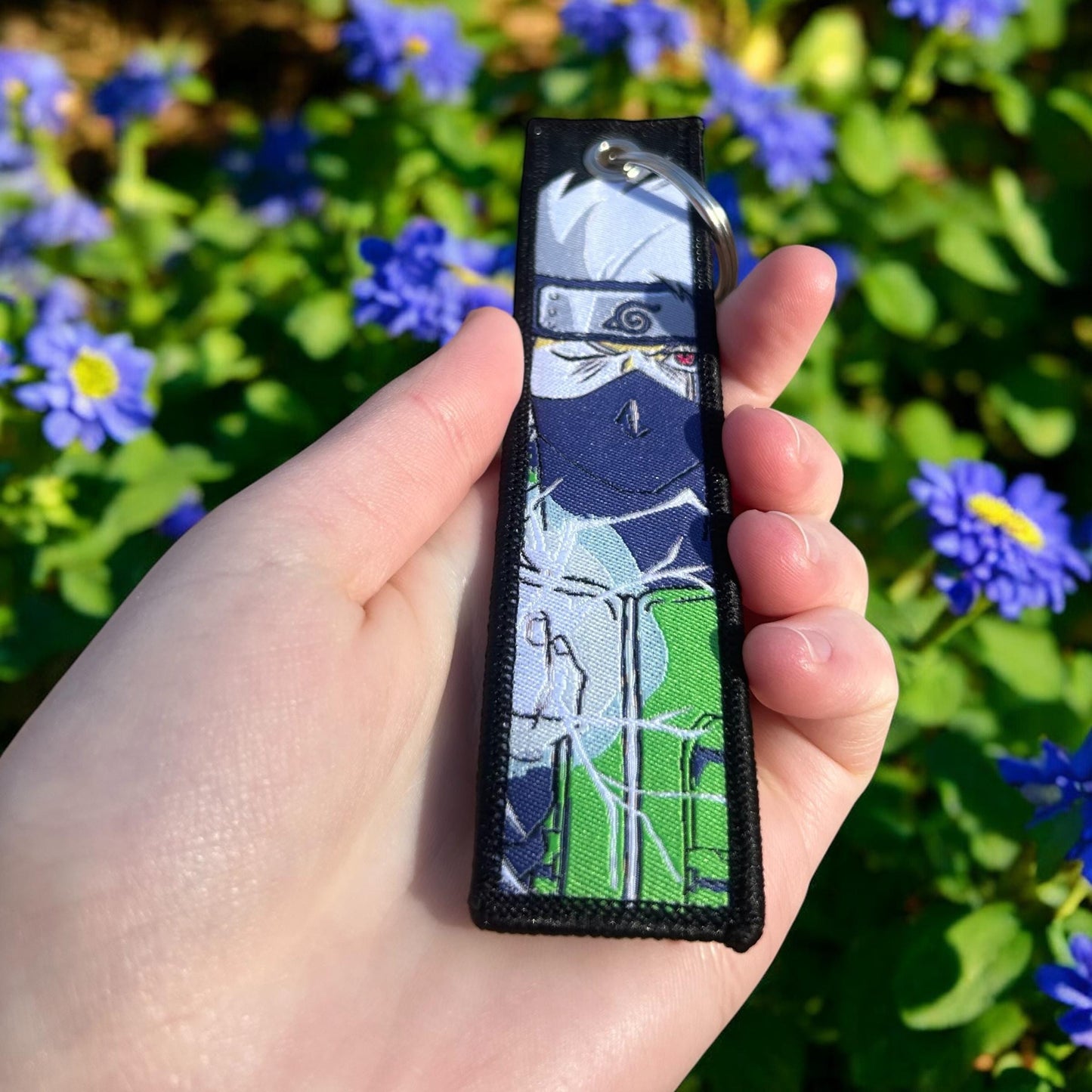 Masked Sensei Embroidered Keychain