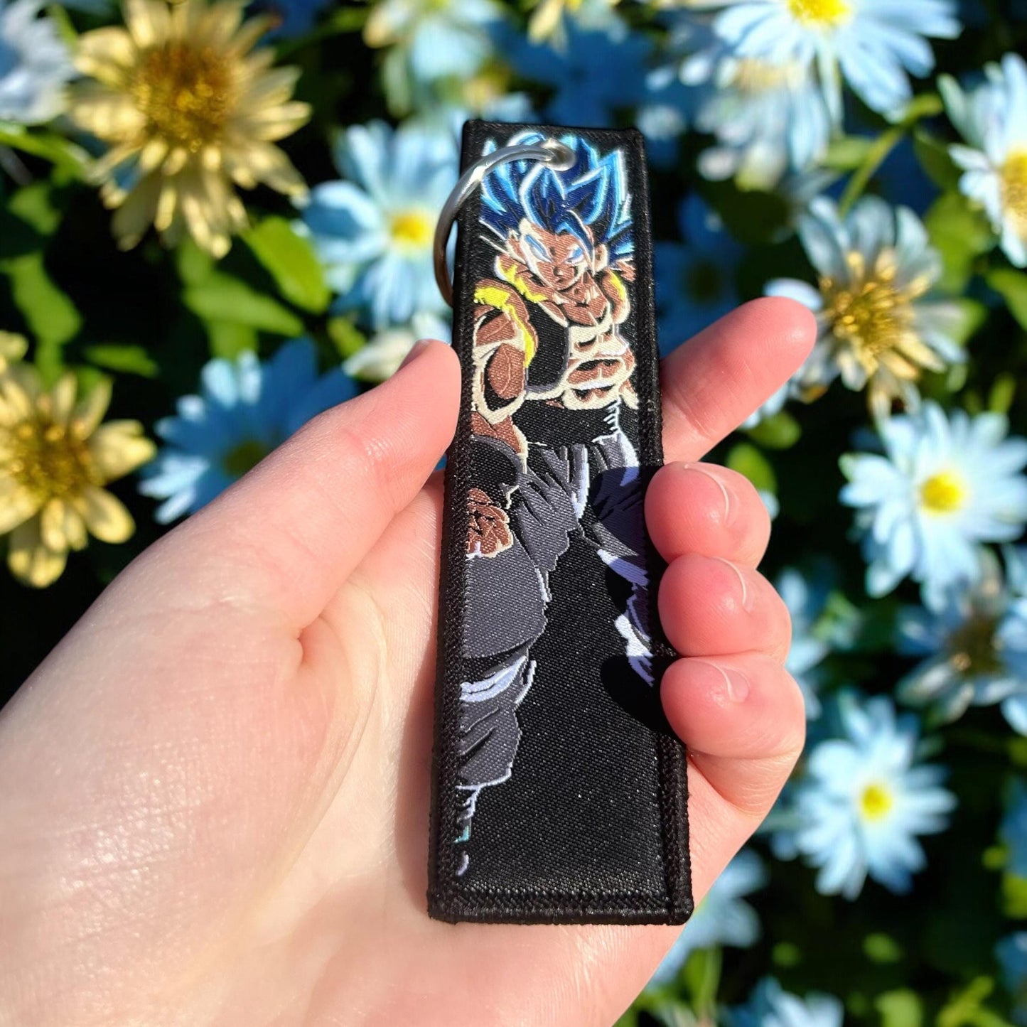 Fusion Form Warrior Embroidered Keychain