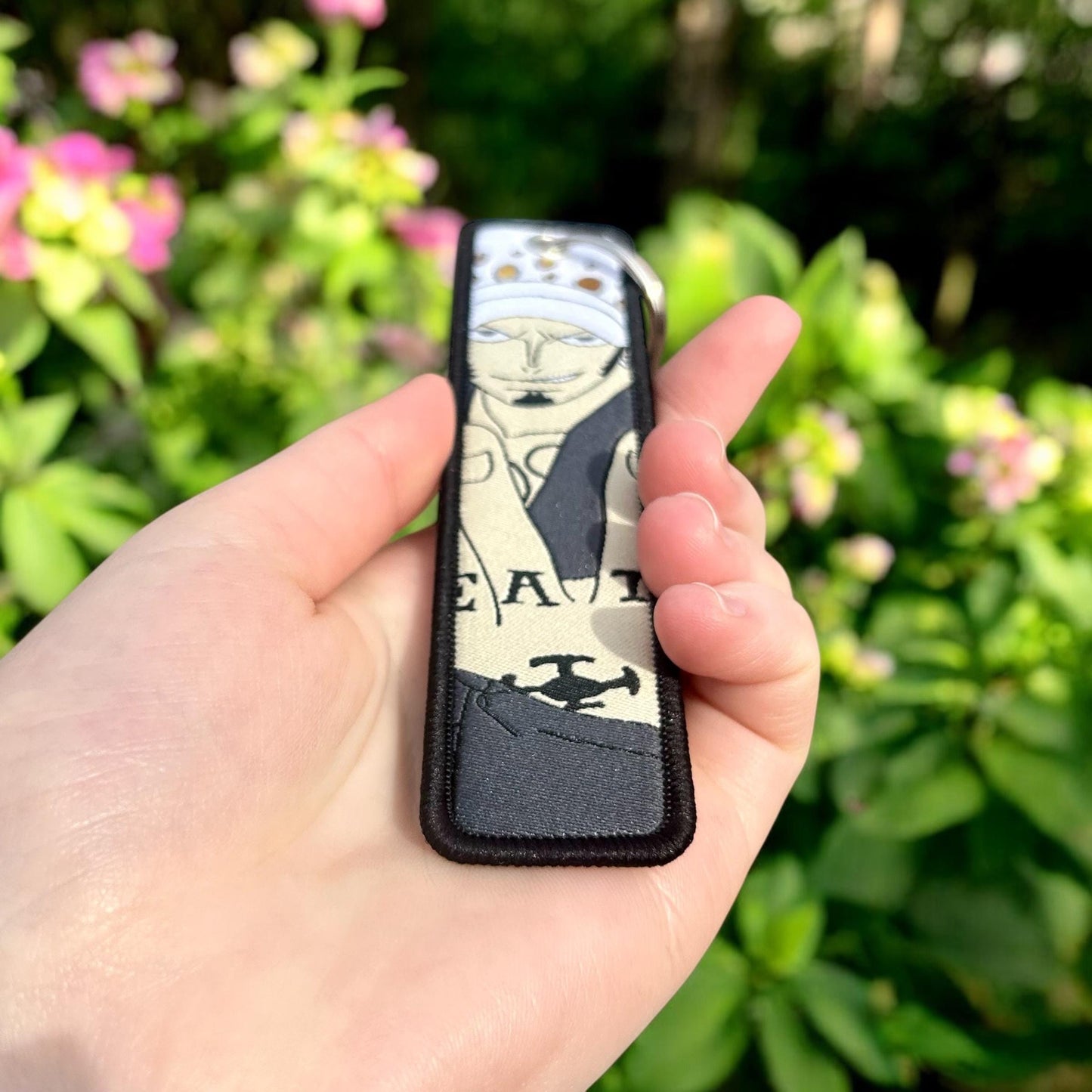 Stoic Captain Embroidered Keychain