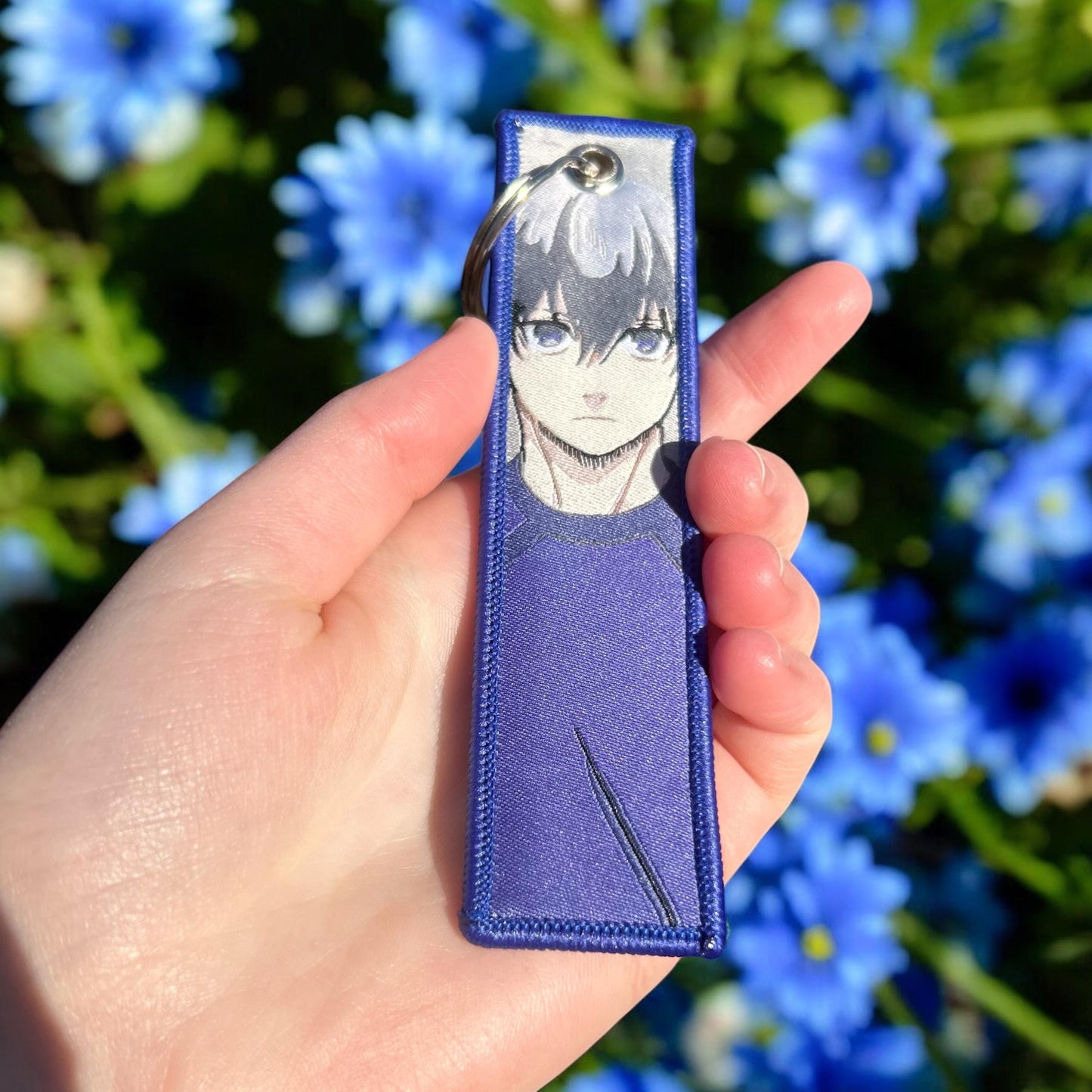 Goal Hunter Embroidered Keychain