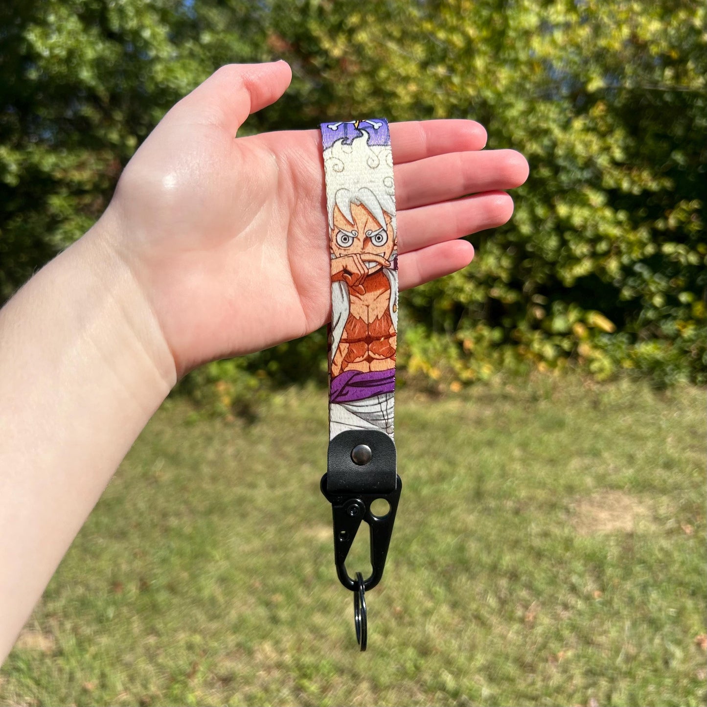 Joyful Captain Keychain Strap