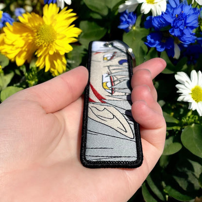 Demon Lord Embroidered Keychain
