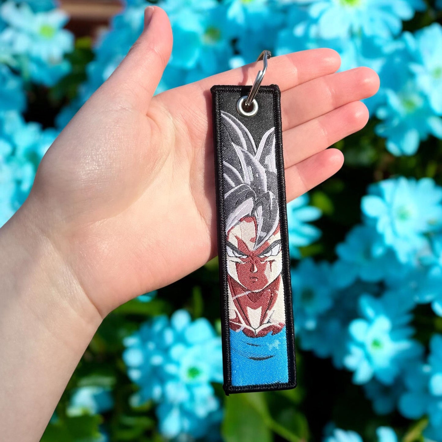 Ultra Power Warrior Embroidered Keychain