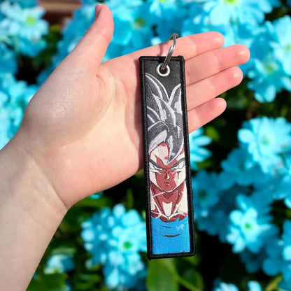 Ultra Power Warrior Embroidered Keychain