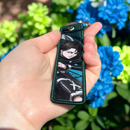 Clean-Cut Captain Keychain