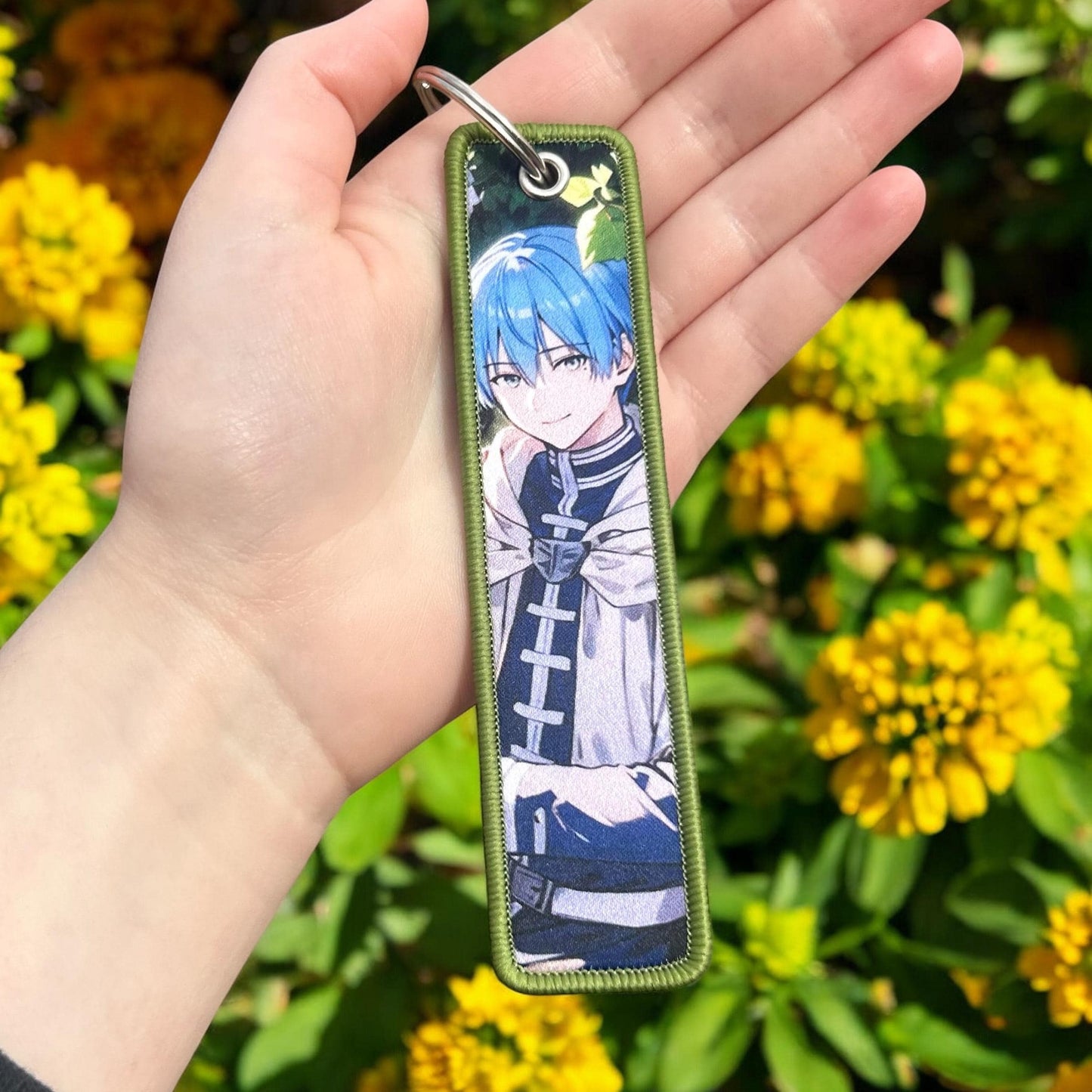 Companions Of The Past Embroidered Keychain