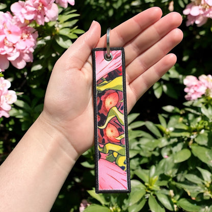 Flash and Venom Keychain