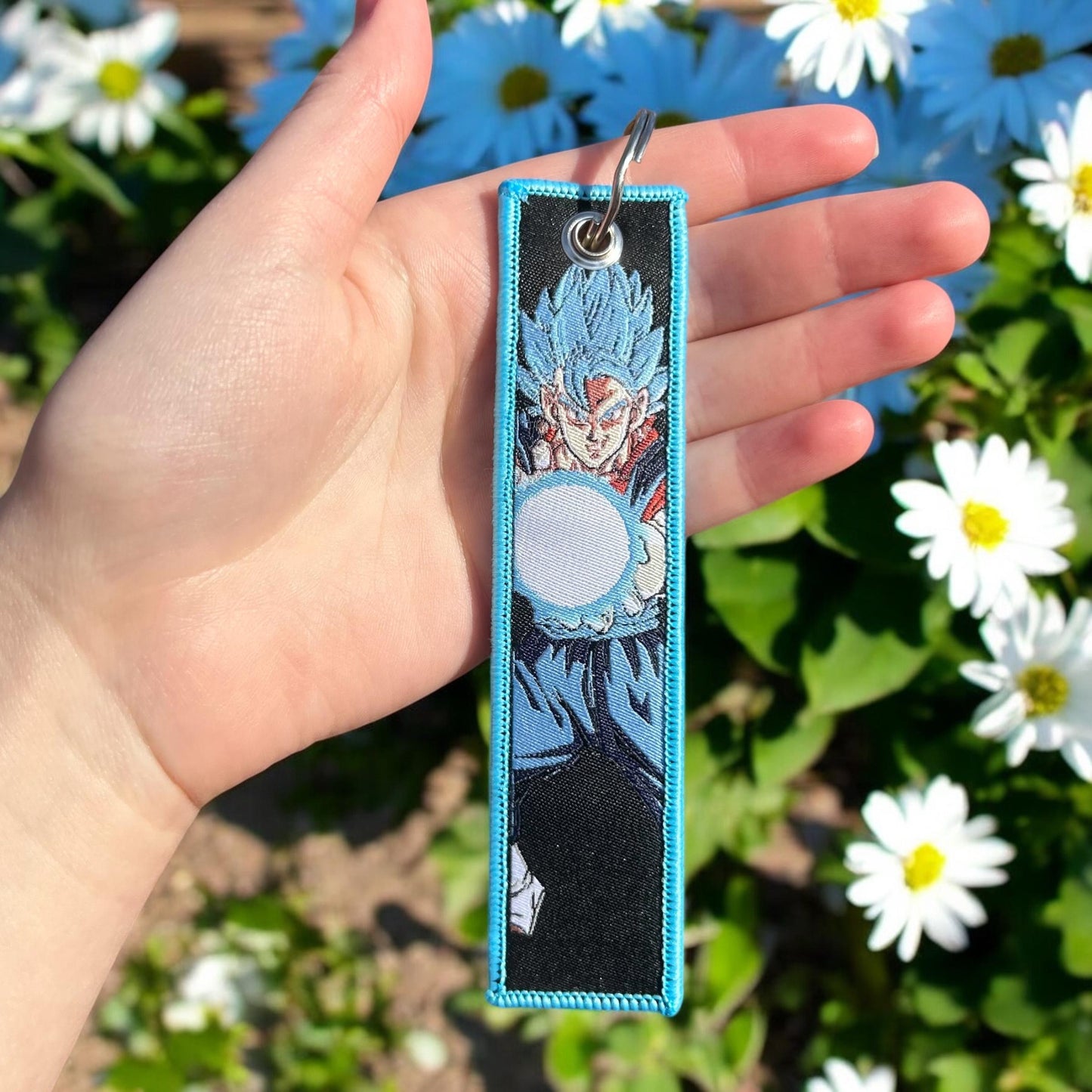 Fusion Warrior Embroidered Keychain