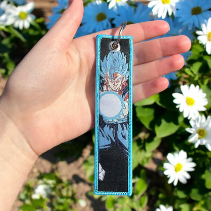 Fusion Warrior Embroidered Keychain