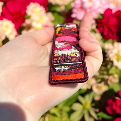 Spirit Friends Embroidered Keychain