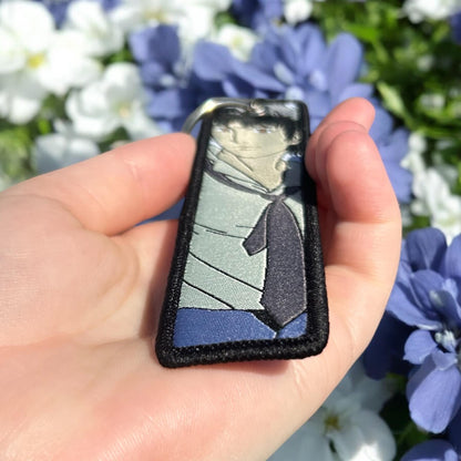 Interstellar Hunter Embroidered Keychain