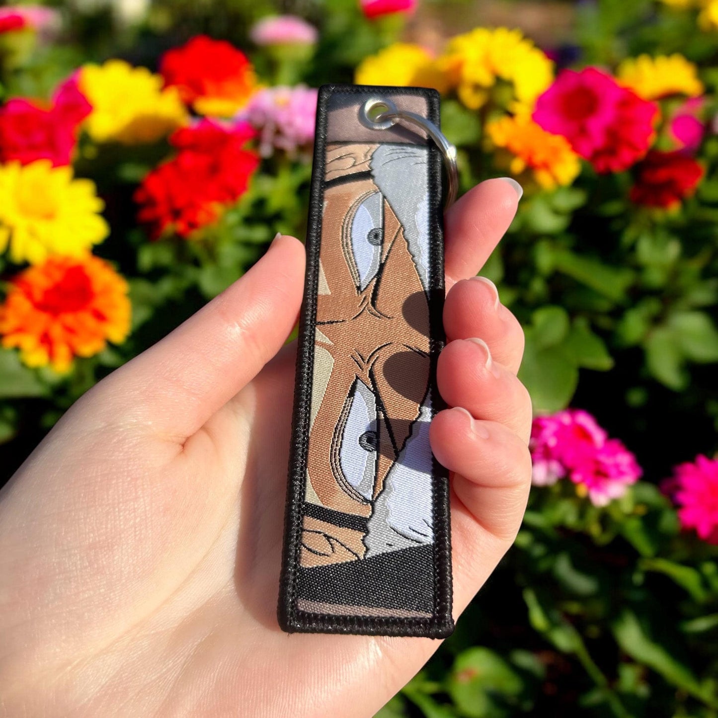 Midnight Surgeon Embroidered Keychain