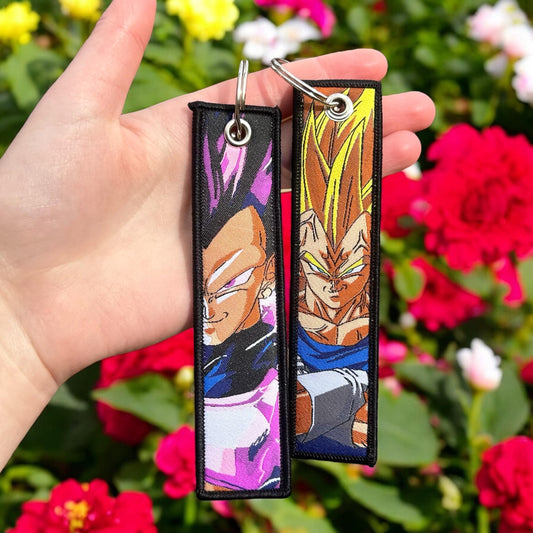 Dual Form Embroidered Keychain