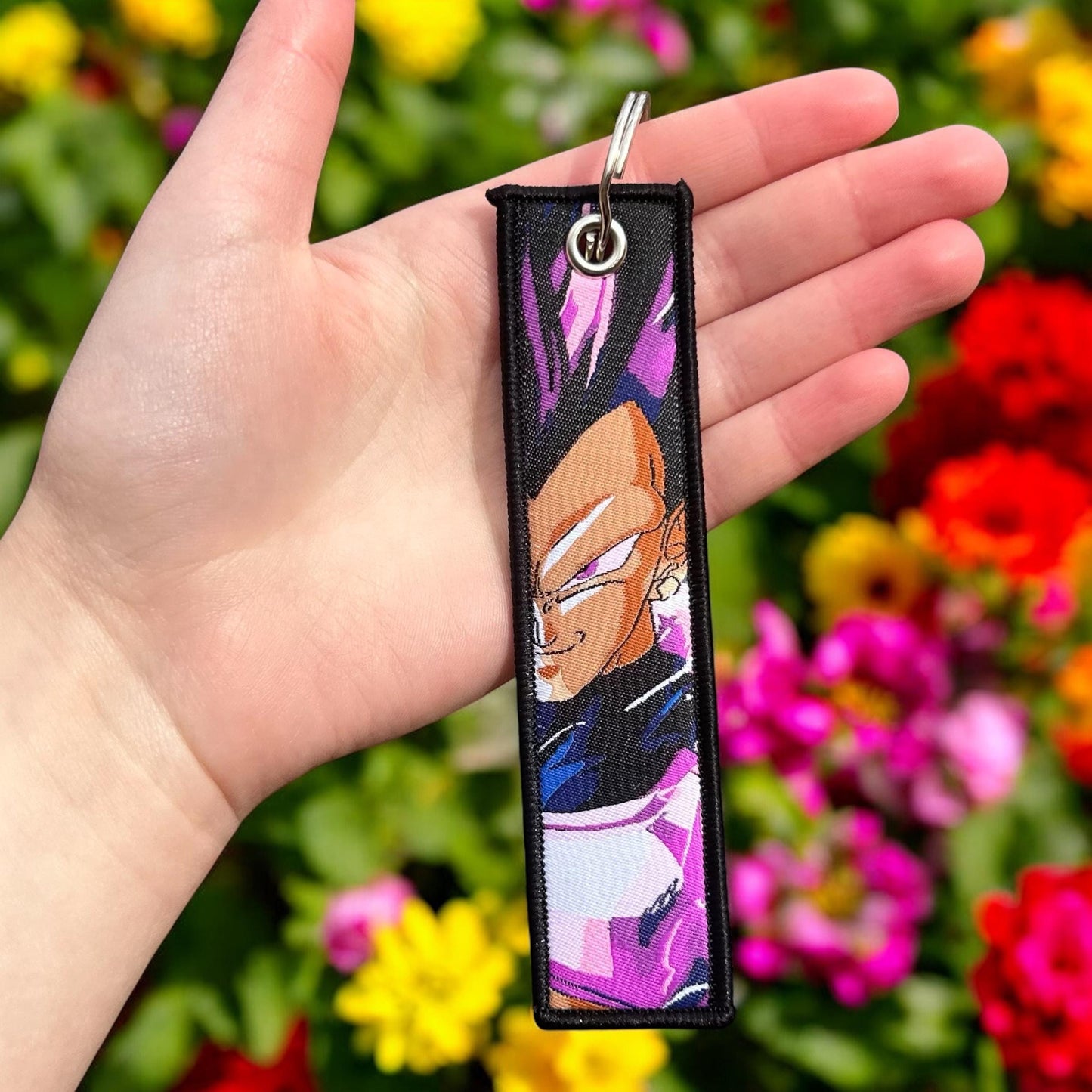 Dual Form Embroidered Keychain