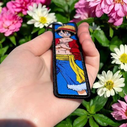 Smiling Adventurer Keychain