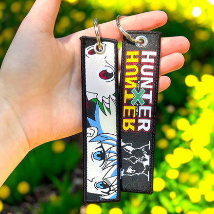 Lightning & Light Embroidered Keychain