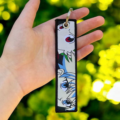 Lightning & Light Embroidered Keychain