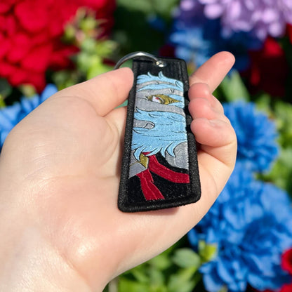 Chaotic Leader Embroidered Keychain