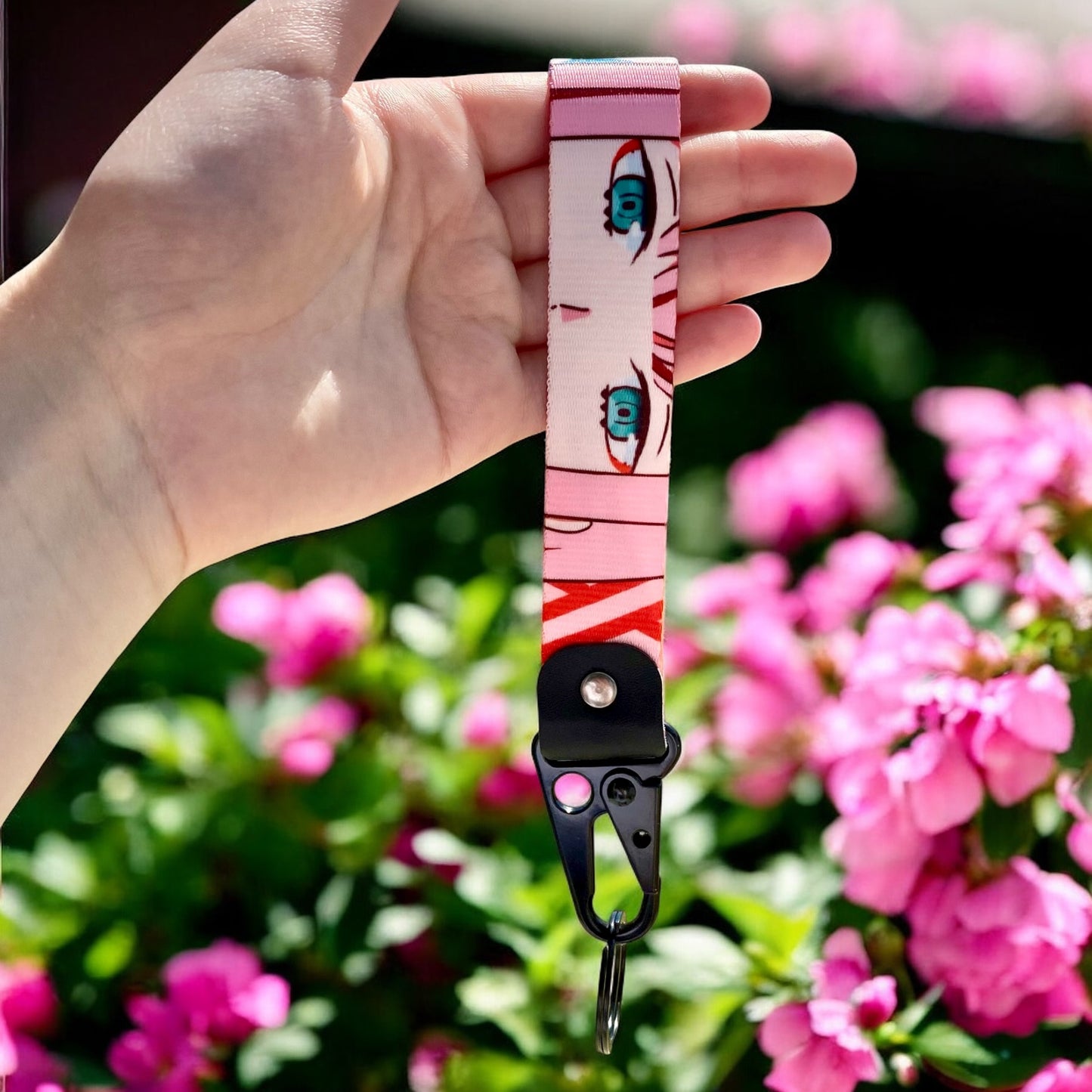 Horned Halo Keychain Strap