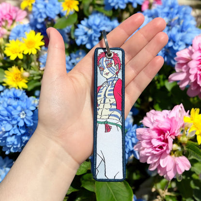 Eternal Combat Embroidered Keychain