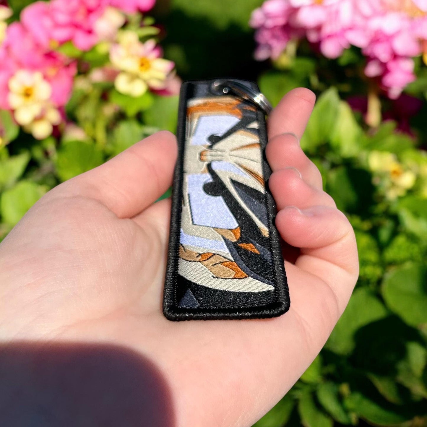 Legendary Star Hero Embroidered Keychain