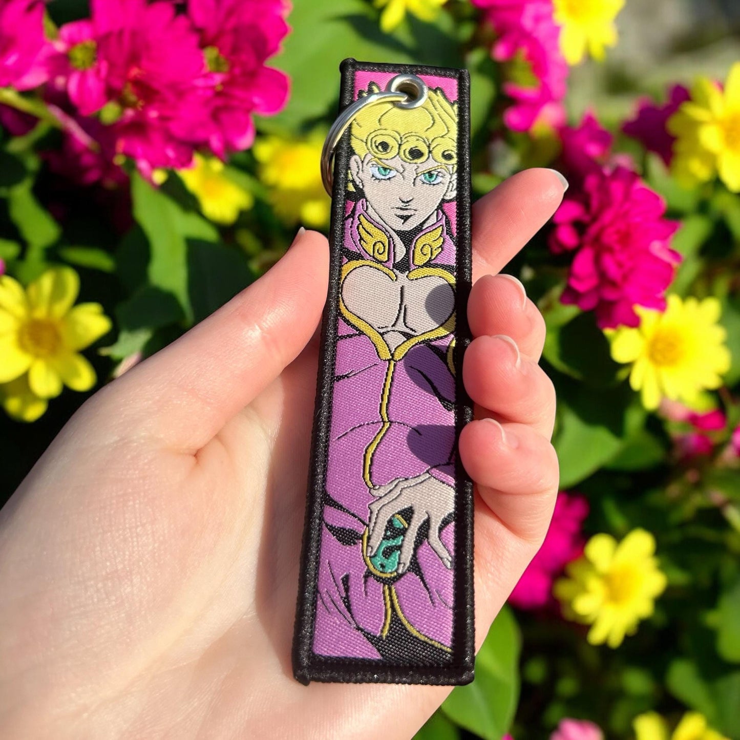 Stylish Gangster Embroidered Keychain