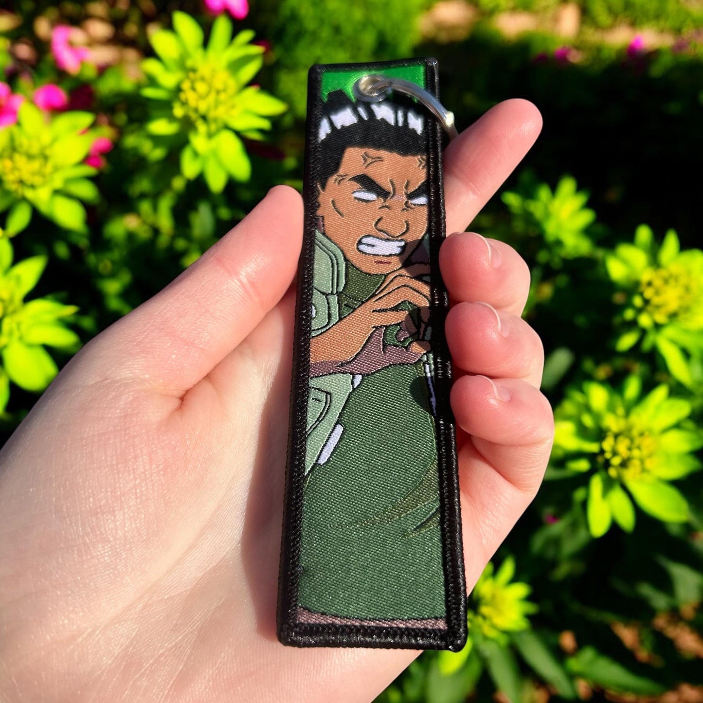 Dynamic Mentor Embroidered Keychain