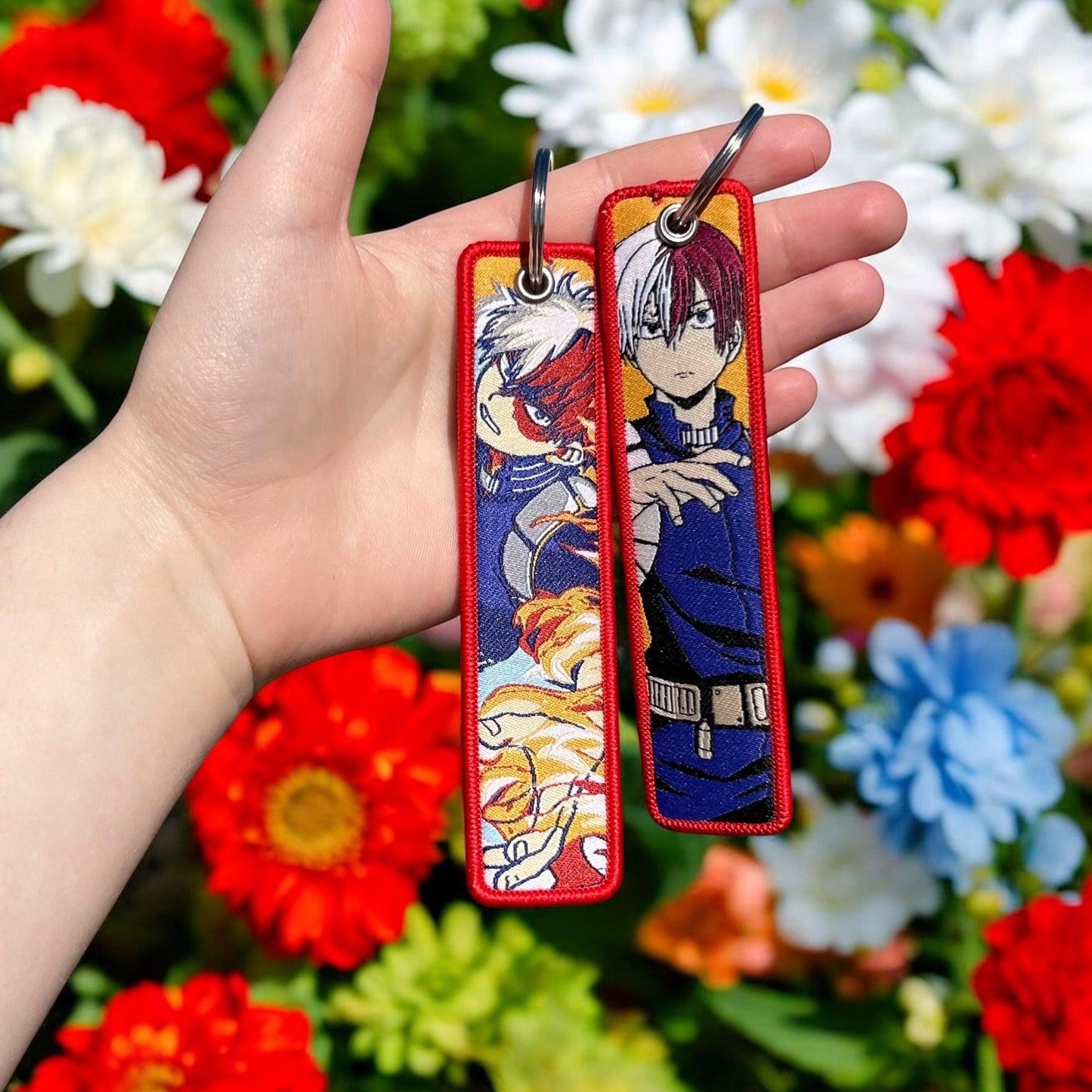 Power Clash Embroidered Keychain Bundle