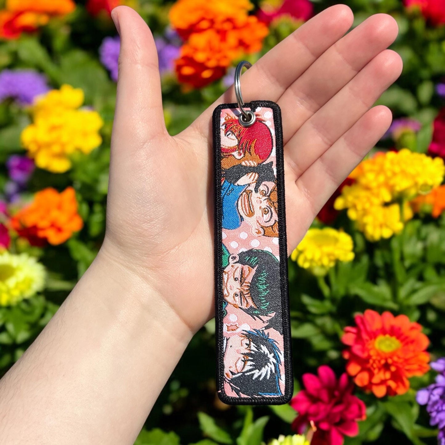 Spirit Detective Crew Embroidered Keychain