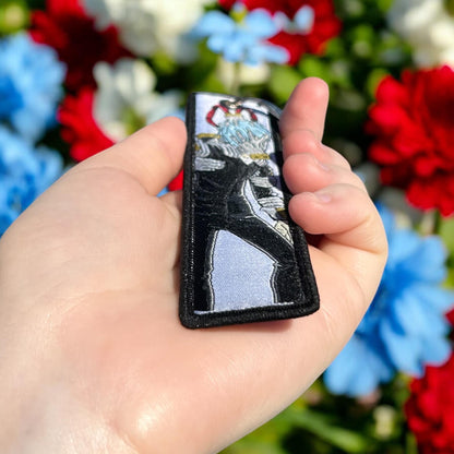 Chaotic Leader Embroidered Keychain