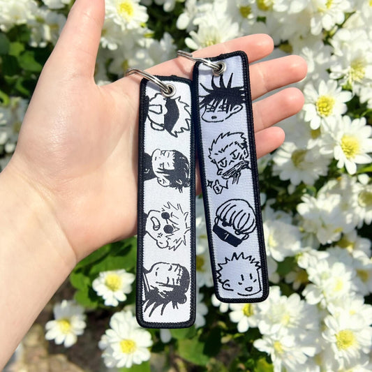 Cursed Cuties Embroidered Keychain