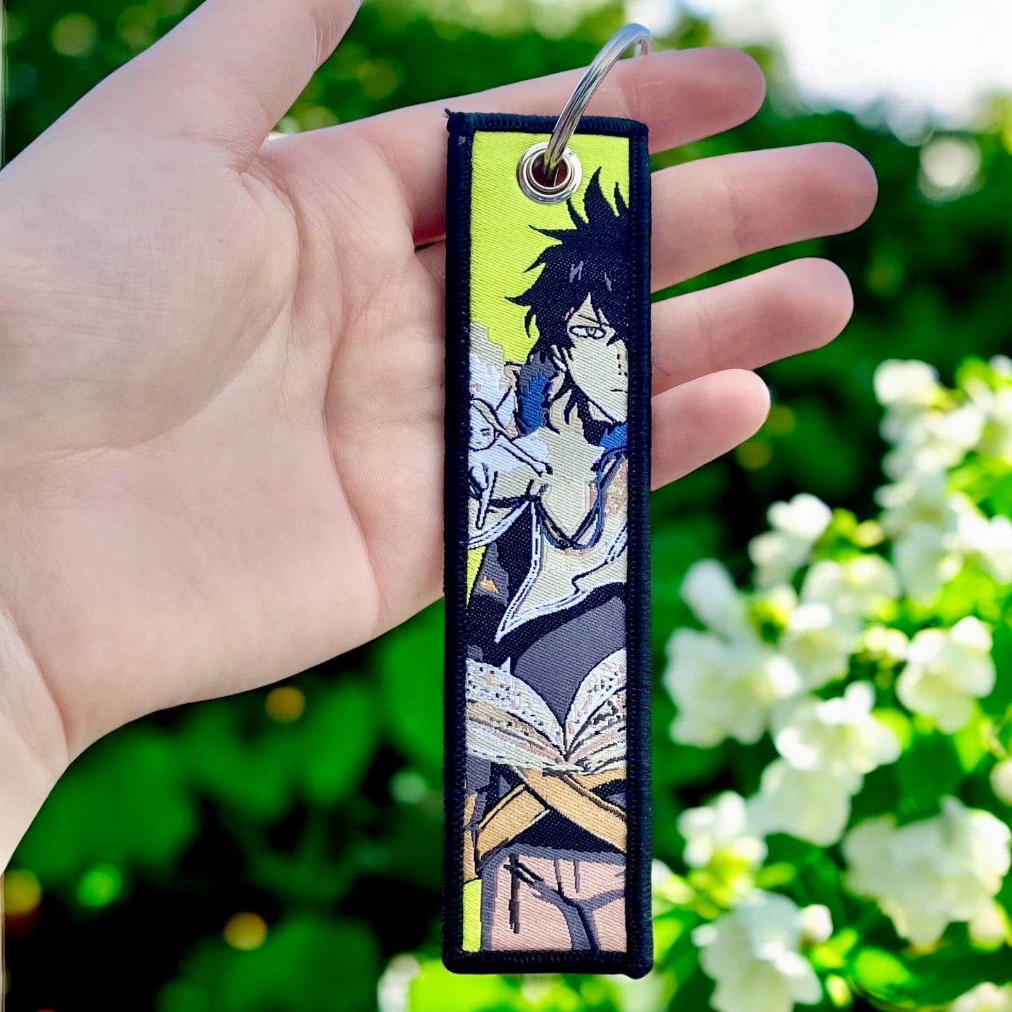 Wings of Ambition Embroidered Keychain