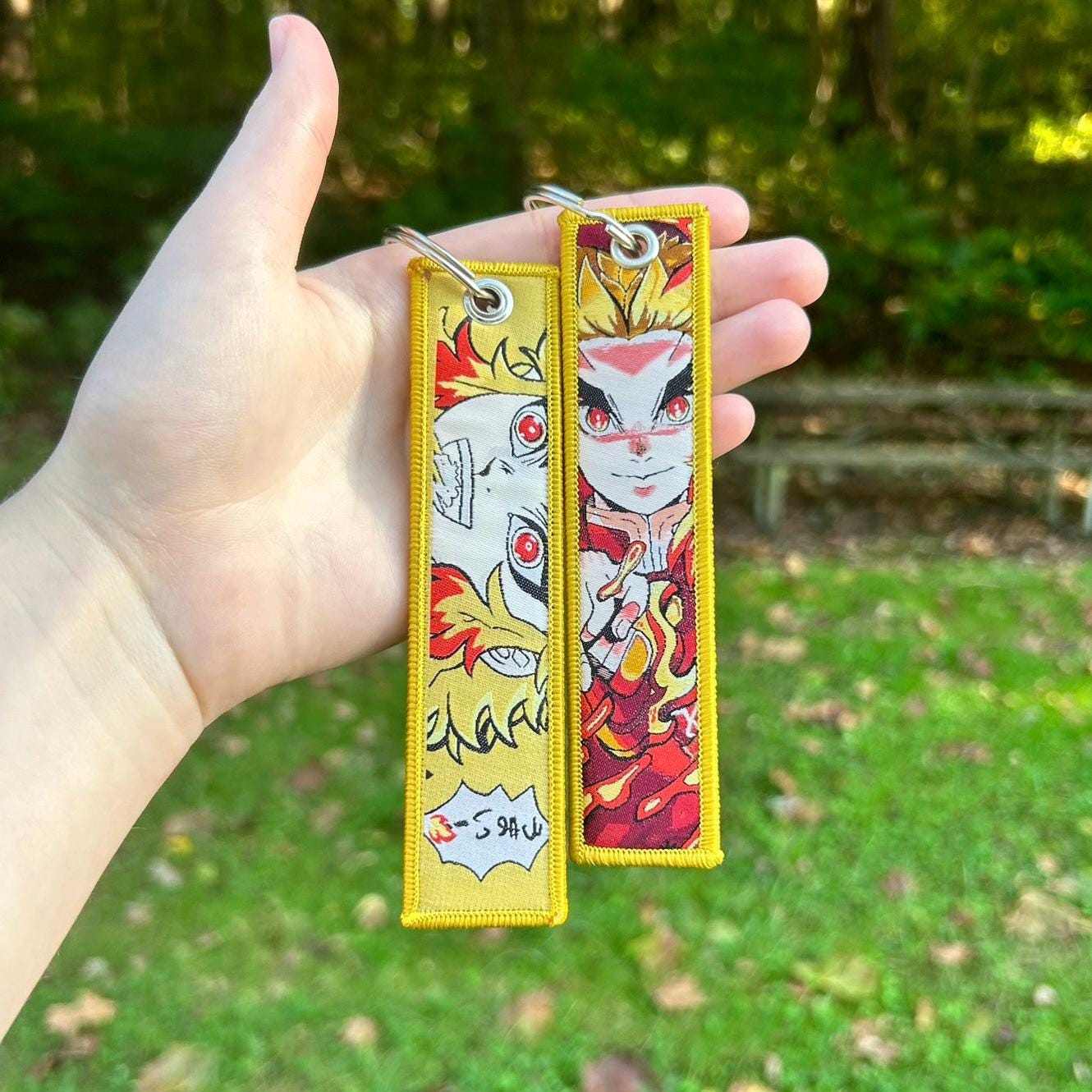 Elemental Guardians Embroidered Keychain Bundle