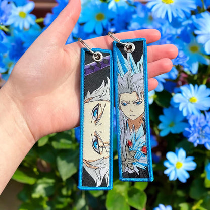 Ice Captain Embroidered Keychain