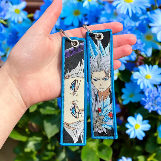 Ice Captain Embroidered Keychain