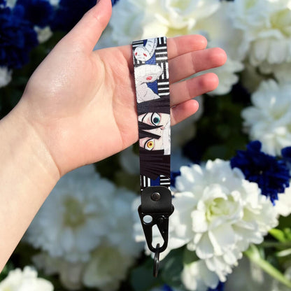 Serpent Swordsman Keychain Strap