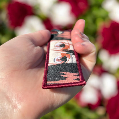 Loyal Heroine Embroidered Keychain