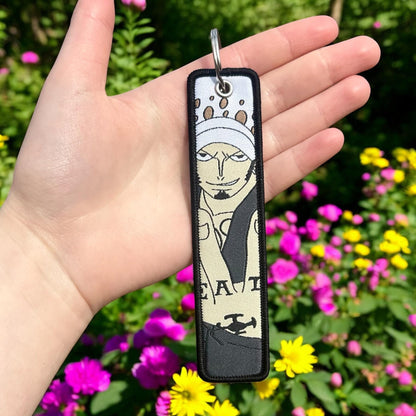 Stoic Captain Embroidered Keychain