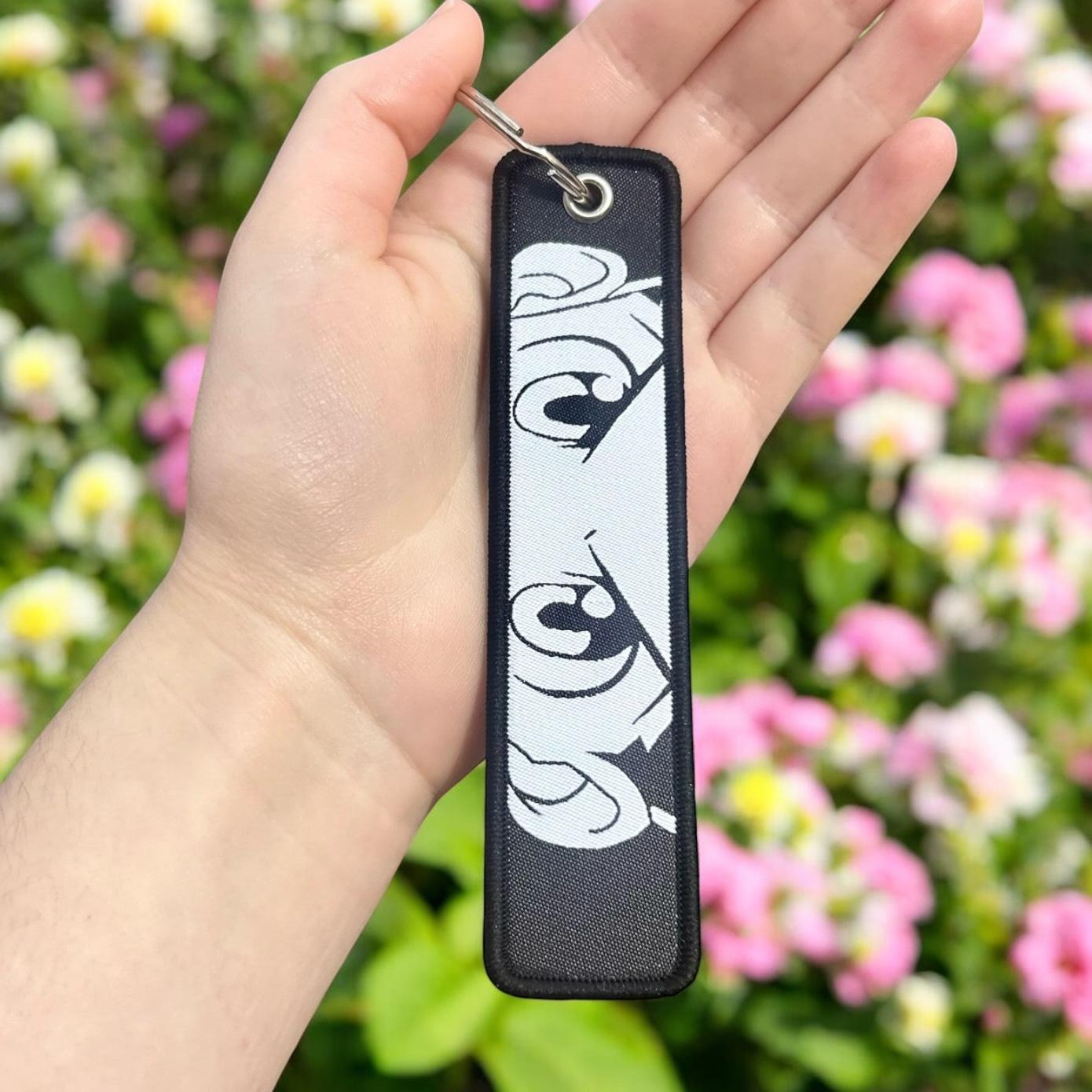 Adventure Duo Embroidered Keychain