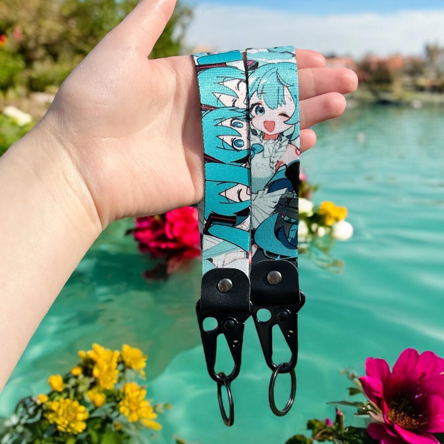 Virtual Idol Keychain Strap