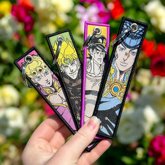 Stylish Legacy Fighters Embroidered Keychain Bundle