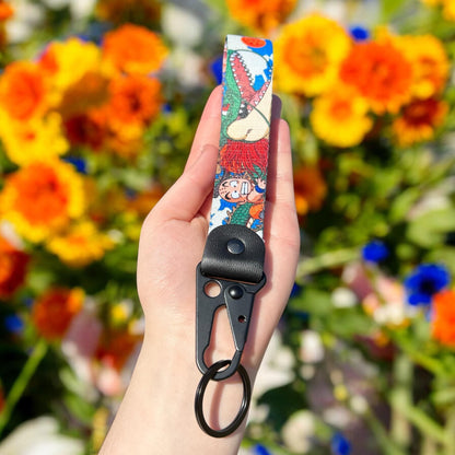 Battle Realm Warriors Keychain Strap