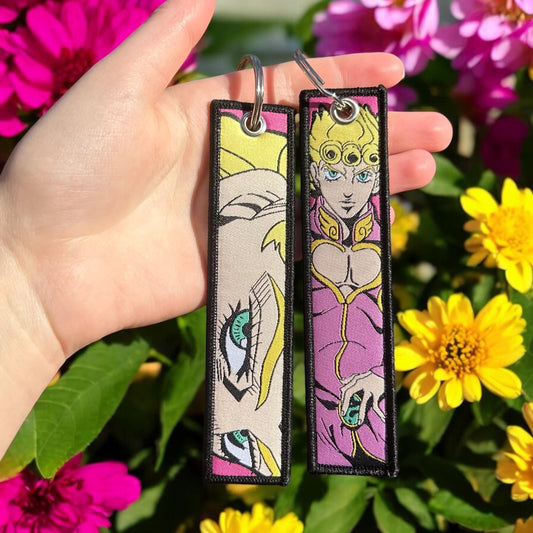 Stylish Gangster Embroidered Keychain