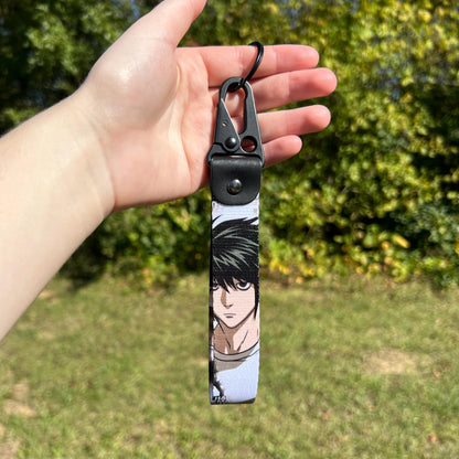 Mysterious Detective Keychain Strap